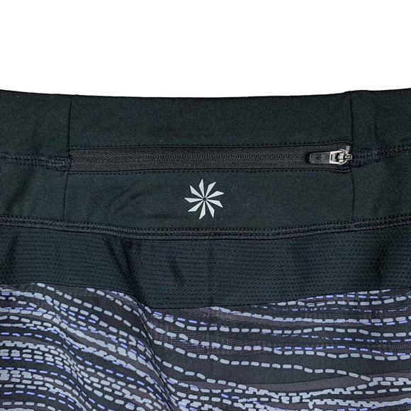 Athleta Ramp It Up Skort Black Grey Running Active Women’s 6 - Picture 8 of 12
